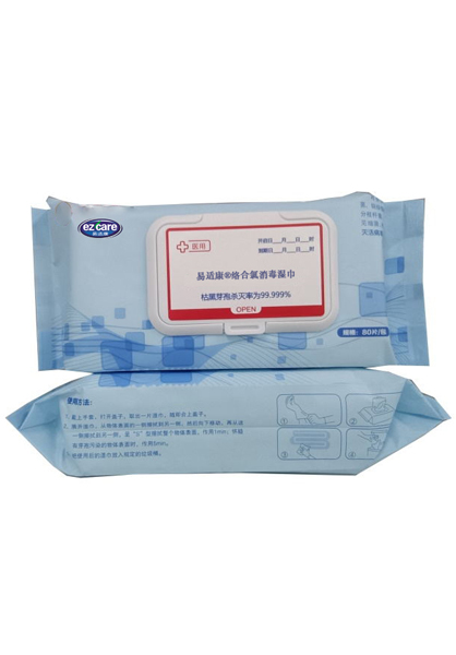 易适康®絡合氯消毒濕巾